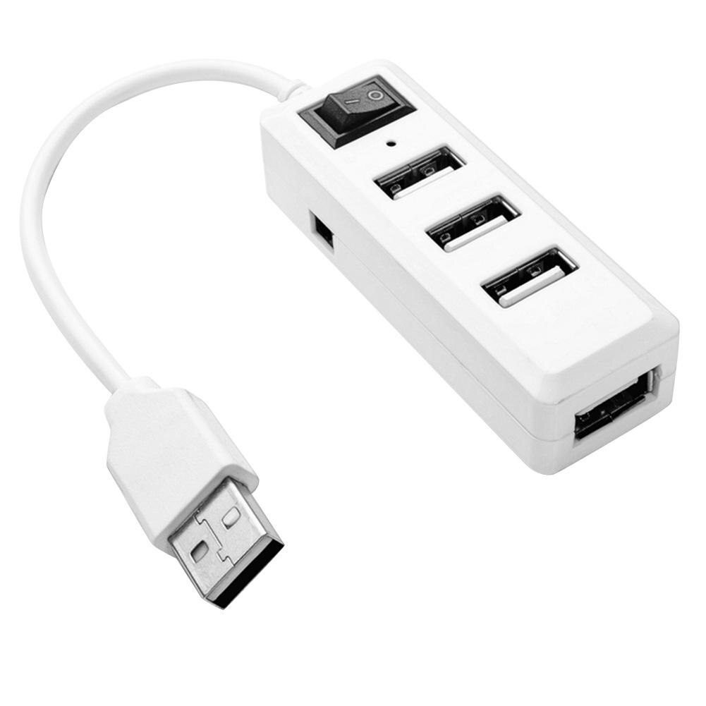 Voor Computer Multi Usb Extension Adapter 4 Poorten Usb 2.0 Hub Splitter Met Switcher Eenvoudig En Eenvoudige Installatie