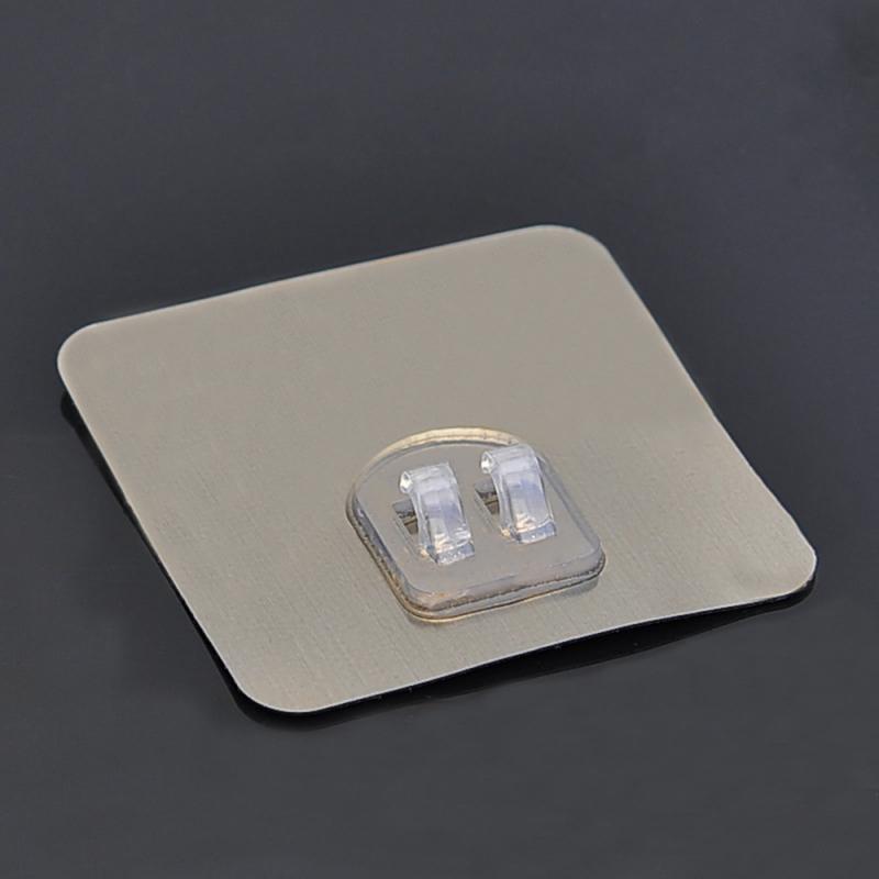 Strong Hook Rack Wall Mount Rack Strong Non-Brand Patch Accessories Take Hook Multi-Purpose Hooks Transparent Hook: 3