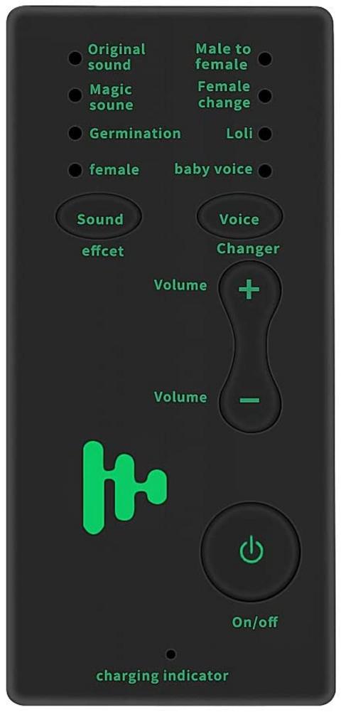 Mini Drahtlose Stimme Wechsler tragbar Stimme Modulator Mit Einstellbare Stimme Funktionen Für freundlicher/XBOX/PS4/Telefon/iPad/Computer: Ursprünglich Titel
