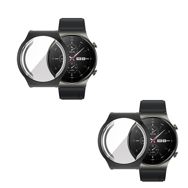 TPU Soft Full Screen Protector Case For Huawei Watch GT 2 Pro Shell Edge Frame GT2 pro Protective Bumper Cover