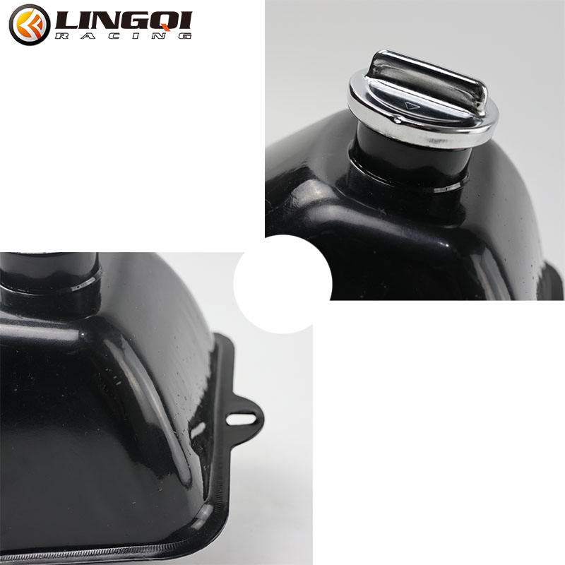 LINGQI Metall-Gas-Kraftstofftankbehälter für 50 cc, 70 cc, 90 cc, 110 cc, 125 cc freundlicher, ATV, Taotao, Quad, Allrad-Diesel--Aufbewahrungsteile