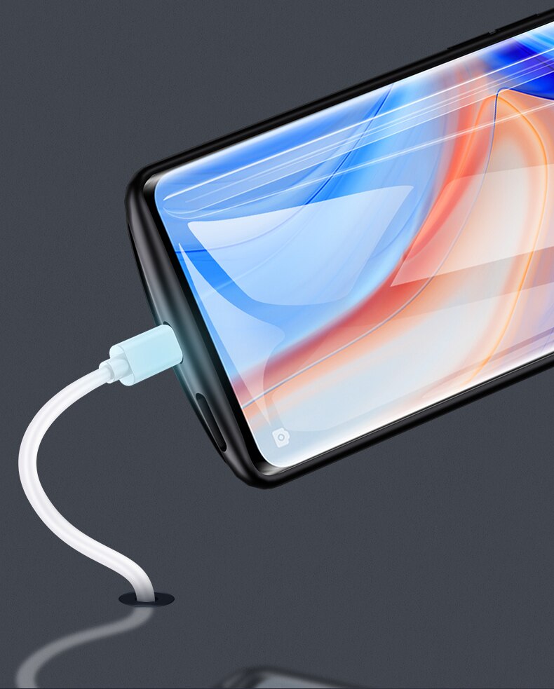 Silm di Potere Della Cassa Per OPPO Reno 4 Pro Antiurto caso del caricatore di batteria Extenal Accumulatori E Caricabatterie Di Riserva Per OPPO Reno 3 Pro PowerBank della Copertura posteriore