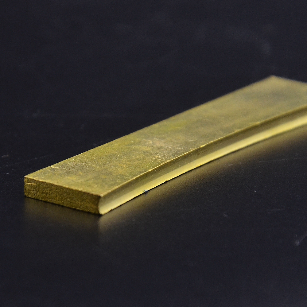 Caul per pressa per tasti della tastiera con inserto in ottone per chitarra basso