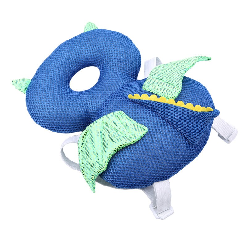 Almohada para caminar para bebé, cojín anticaída para niños, almohada para reposacabezas, bonito cuello para bebé, alas resistentes, cojín, mochila para cama