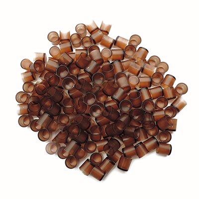 120Pcs Beekeeping Queen Cell Cup Brown Bee Rearing Fountain for Beekeepers: Default Title