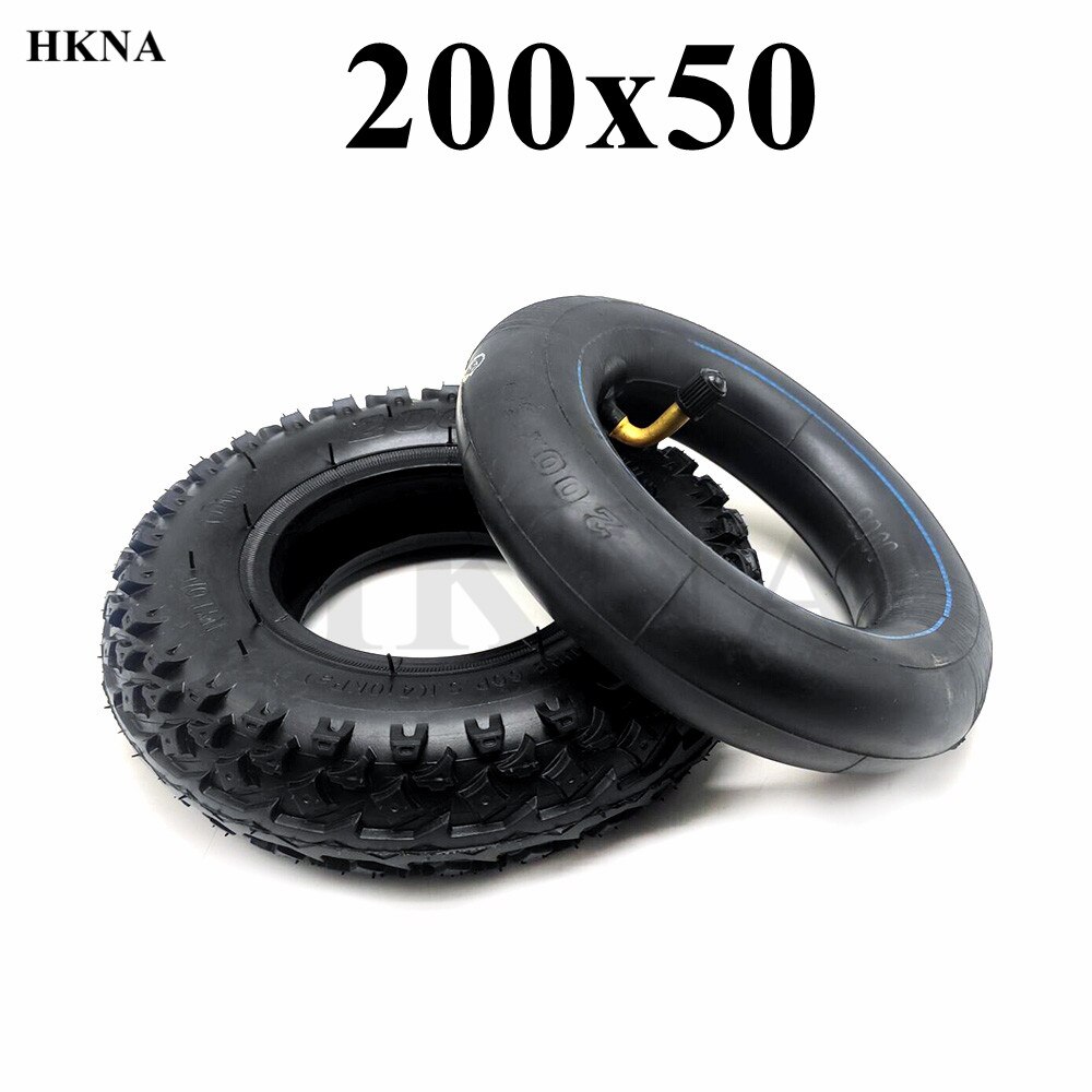 200x50 Off Road Tire 8 Inch Antiskid Pneumatic Tyre for Razor, Dolphin Electric Scooter Refitting Accessories