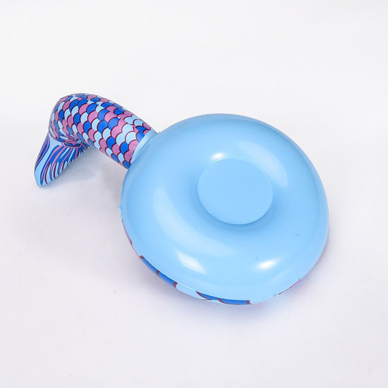 Portavasos inflable para piscina, Mini anillo flotador, juguetes de decoración para , playa, Bar, accesorios para piscina, soporte para bebidas flotante