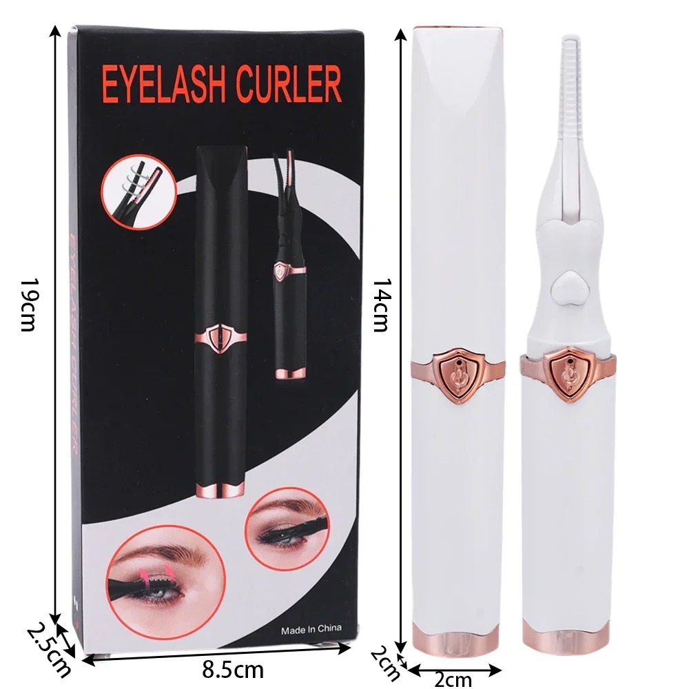 Outil de recourbe-cils électrique durable, recourbe-cils électrique naturellement recourbé, contrôle Intelligent de la température, maquillage de style: YELLOW