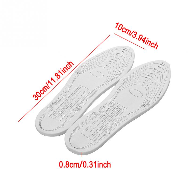 1/2 Pair DIY Shoes Pad Insoles Soft Unisex Healthy Sport Memory Foam Relieves Pressure on the Ball of Foot