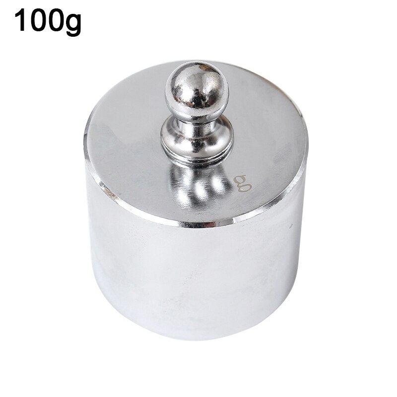 Round Weight Split Calibration Weight Weighing Tool Different Specifications Weight Measuring Laboratory Balance Accessories: 100g