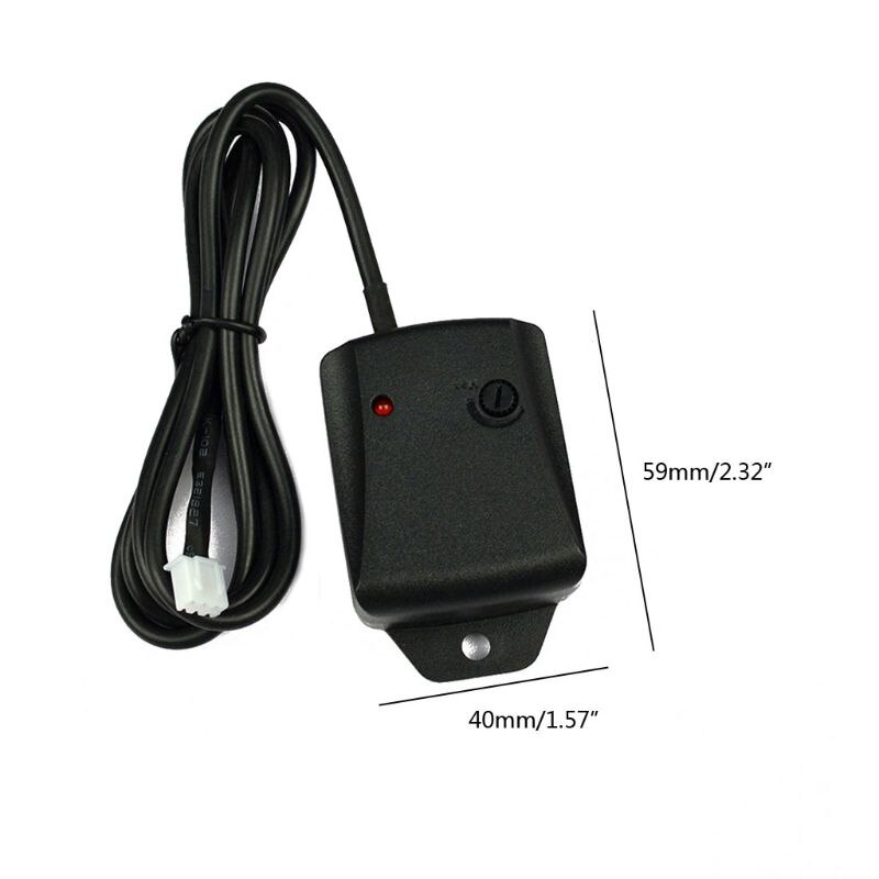 Universal Motorcycle Car Vibration Induction Adjustable Sensor Anti-Theft Alarm Detection High Sensitivity Device with Plug N0HF