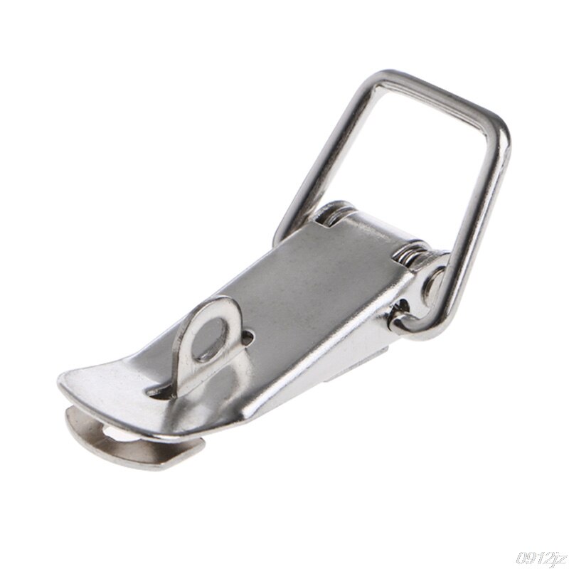 4 Pcs Hardware Cabinet Boxes Spring Loaded Latch Catch Toggle Hasp 4XFD