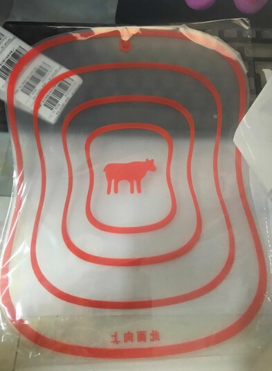 Kitchen Folding Chopping Blocks Cutting Board Plastic Chopping Board Foldable Cutting Block Chopping Cooking Kitchen Accessories: B 30x20cm