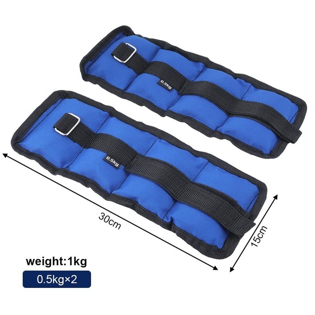 Fitness Belt Weightlifting Belt Vest Weighted Black Leg Weight Weight Belt Empty Hand Feet Load: 1kg