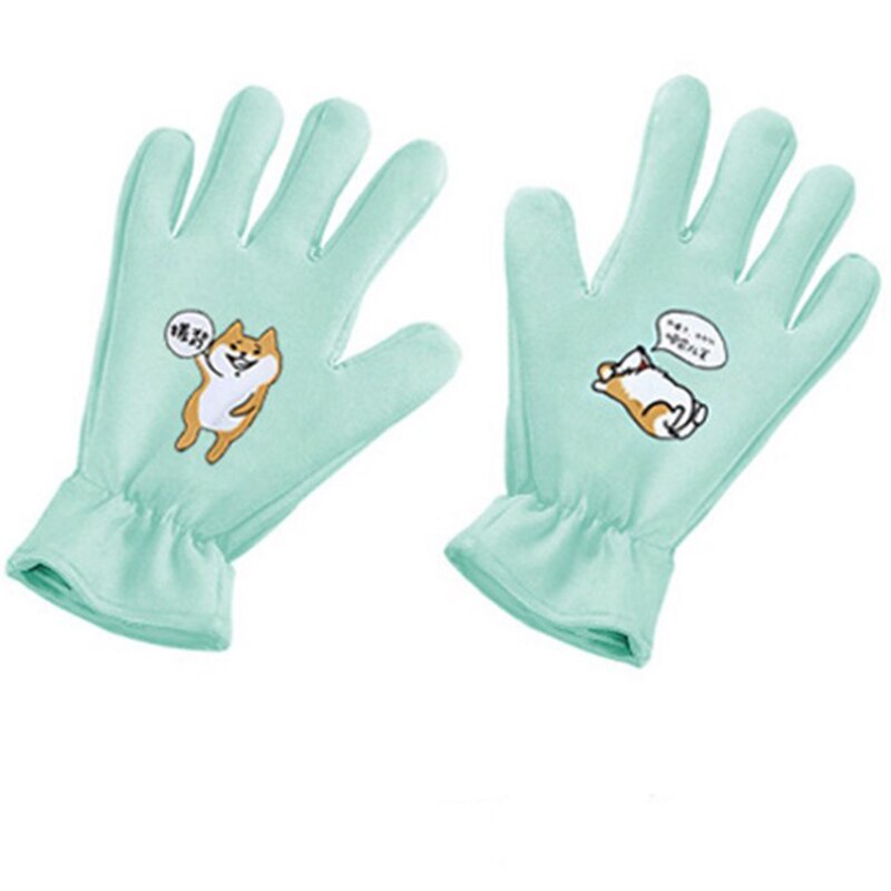 Silikon Katze Handschuhe Für tiere Hundesalon Katzen Kamm Reinigung Entfernung Haar Pinsel Massage Haustier Zubehör Haar Versorgung: Blau A Paar