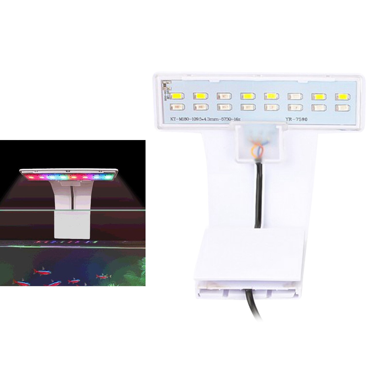 LED Aquarium Light Full Fishing Tank Light Multi-Color