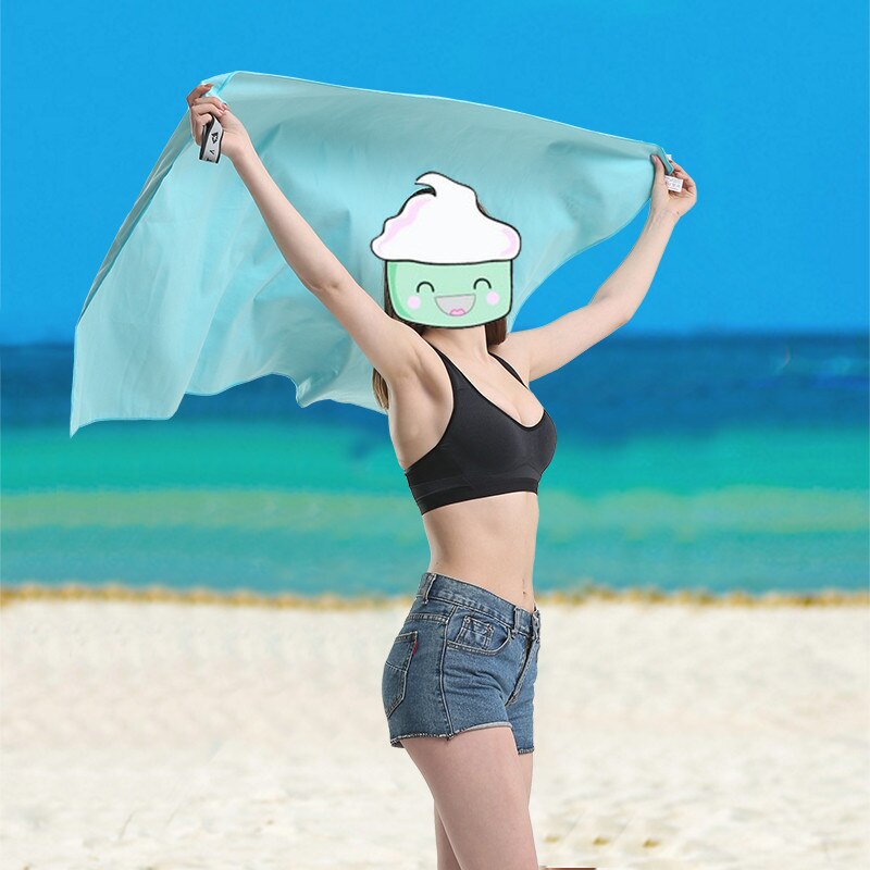 RUBIHOME, toallas de playa para gimnasio o deportes grandes, sólidas, toallas de baño para adultos y mujeres, hombre, 160x80cm, Toalla de microfibra de terciopelo para viajes, Yoga de secado rápido