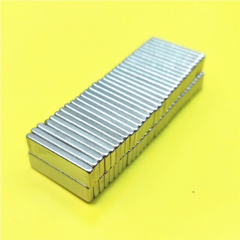 Curtain magnet 20x6x2 N52 Strong mm Square NdFeB Rare Earth Magnet 20mm x 6xmm x 2mm Neodymium Magnets 20 x 6 x 2