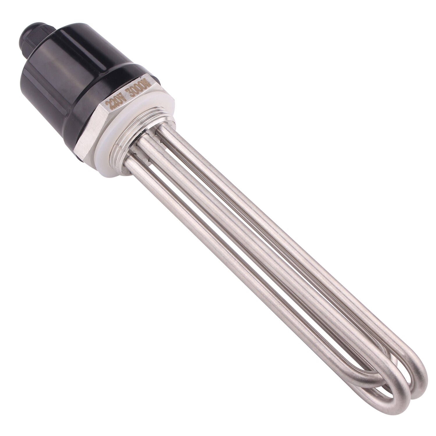 Elemento do aquecedor de água da imersão de aiicioo dn32 para o líquido sus304 42mm 220v/380v 3kw/4. 5kw/6kw/9kw/12kw: 4.5KW / heater only