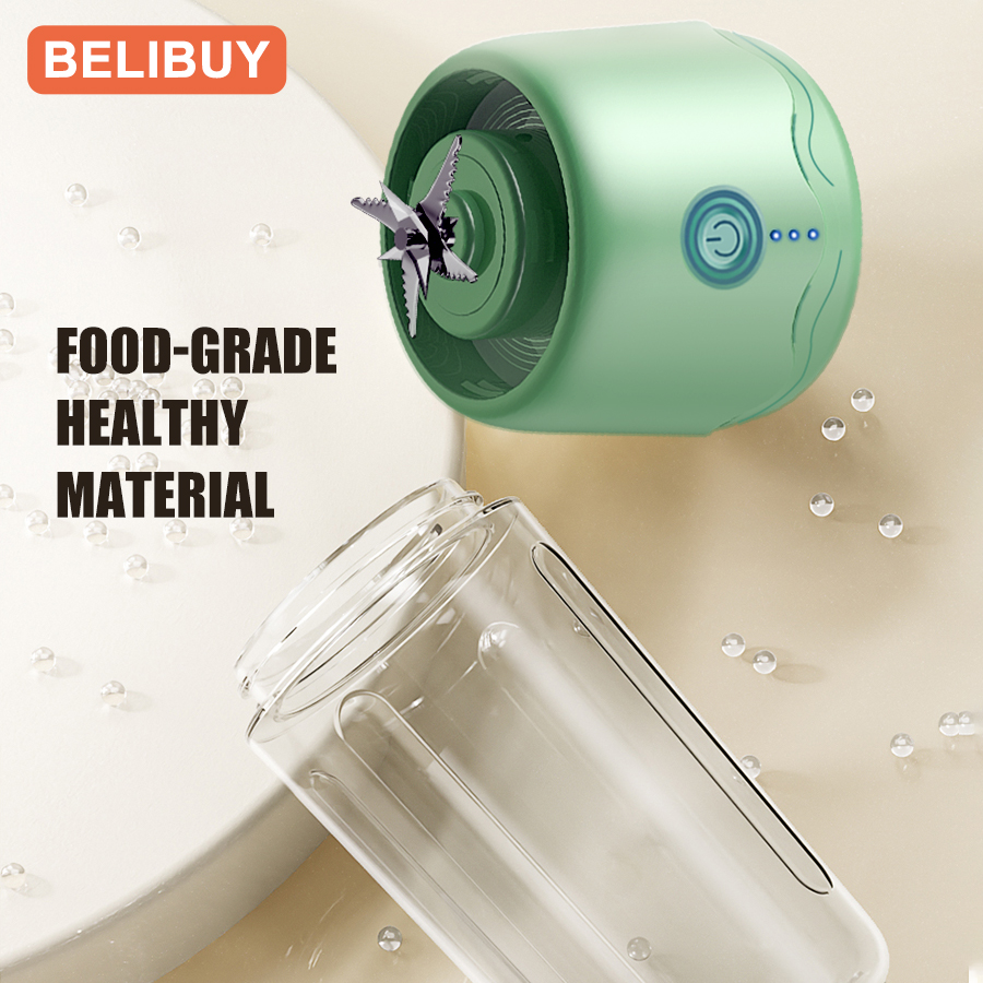 BELIBUY licuadora portátil exprimidor máquina de procesamiento de alimentos fruta vegetal leche licuadora cocina exprimidor taza electrodomésticos de cocina