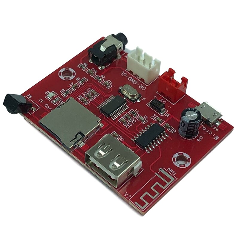 DC5V Bluetooth Audio- Decoder Modul U-Disk/Tf-karte Bluetooth Empfänger Modul AUX Ausgang Fernbedienung XH-A253