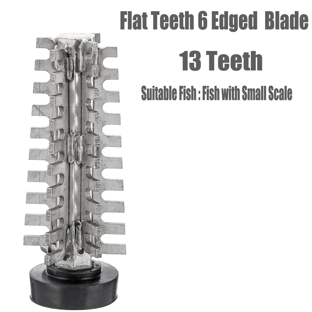 120W Portable Cordless Electric Fish Scaler Waterproof Fish Scale Scraper Easy Fish Stripper Scale Remover Cleaning Scaling Tool: Flat Teeth Blade