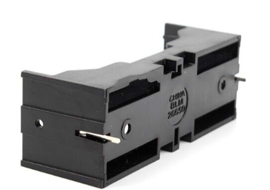 5 stks/partij 26650 Batterij Opbergdoos 26650 Batterij Houder Zwart Plastic Case Voor 26650 3.7 V Lithium Batterij