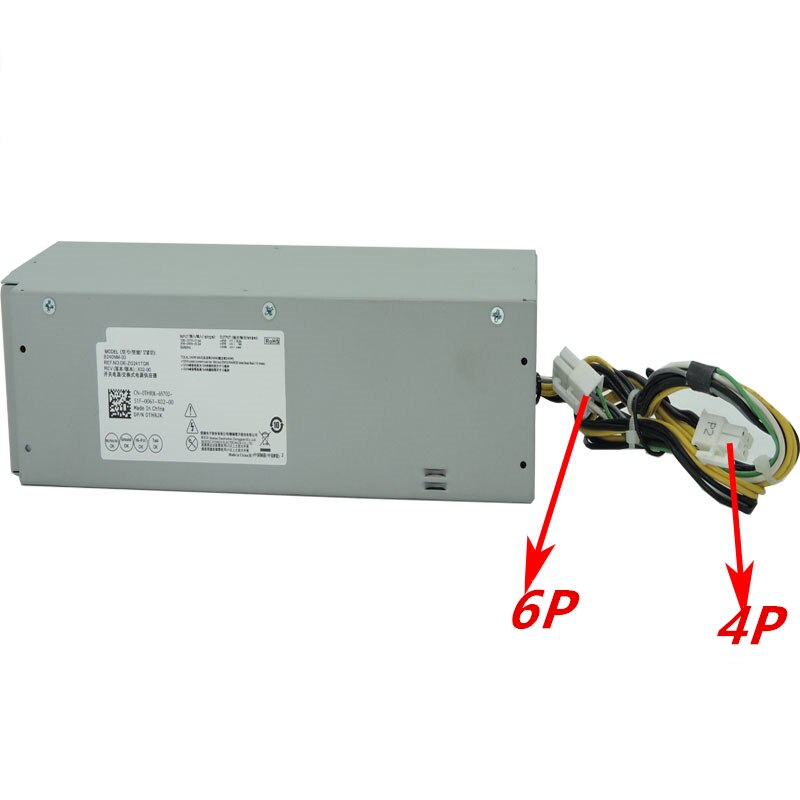 PSU For Dell 3250 3252 3267 3268 3668 3669 3040 3046 3050 5040 7040 6Pin Power Supply B240AM-02 H240NM-00 L180AS-00/02/03