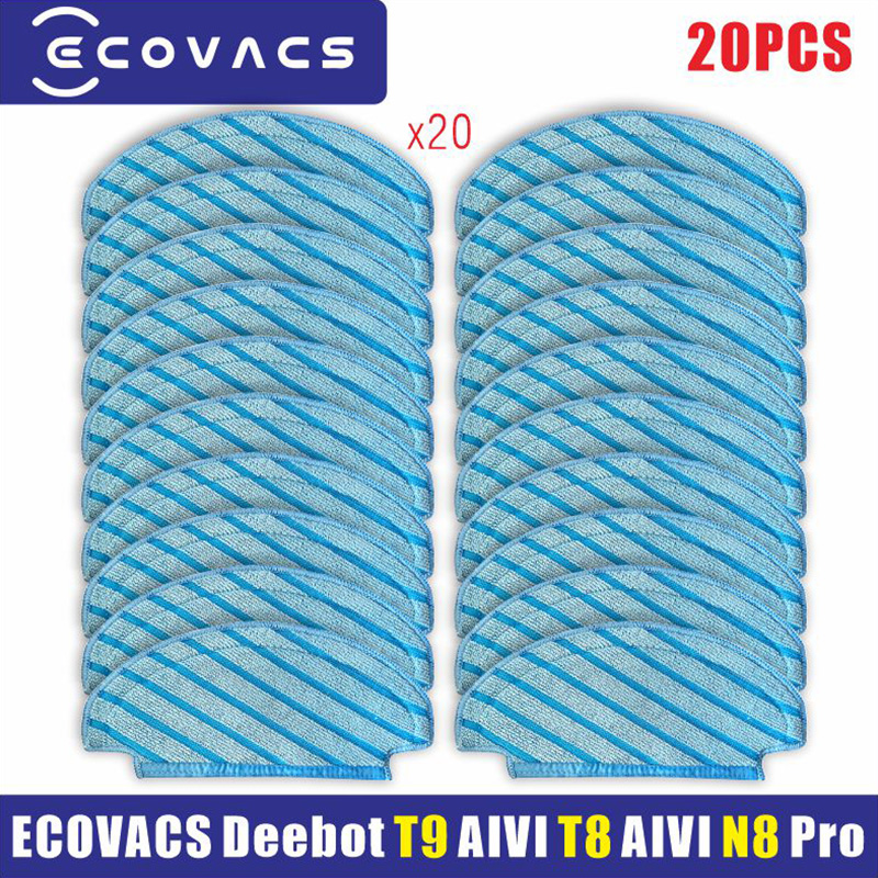 ECOVACS Deebot T9 AIVI T8 AIVI N8 Pro Serie Robot Stofzuiger Zijborstel Hoofdborstel Stof Box Filter Accessoires Onderdelen: Lavendel
