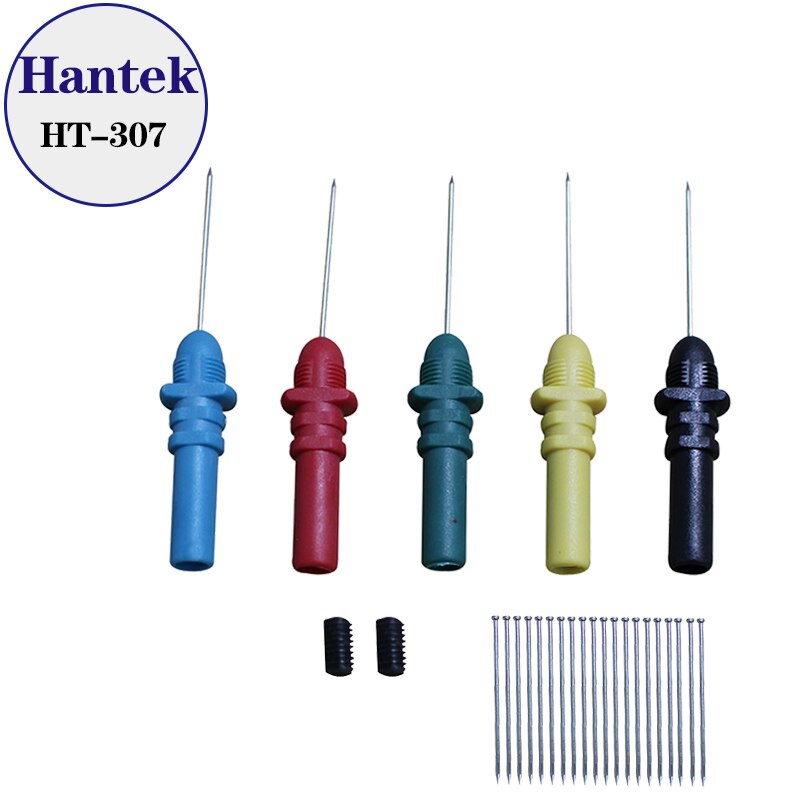5 stks/partij Hantek HT307 Acupunctuur Terug Probe Pins Set Automotive Diagnostische Test Accessoires Reparatie Tools