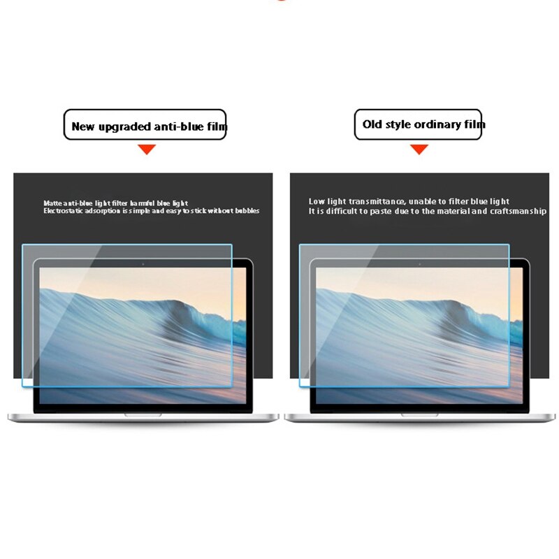 TV-schermbeschermer, anti-blauw licht 32-50 inch schermbeschermfolie Anti- glare reflecterend, verlicht oogvermoeidheid Schermfilter Voorkom bijziendheid