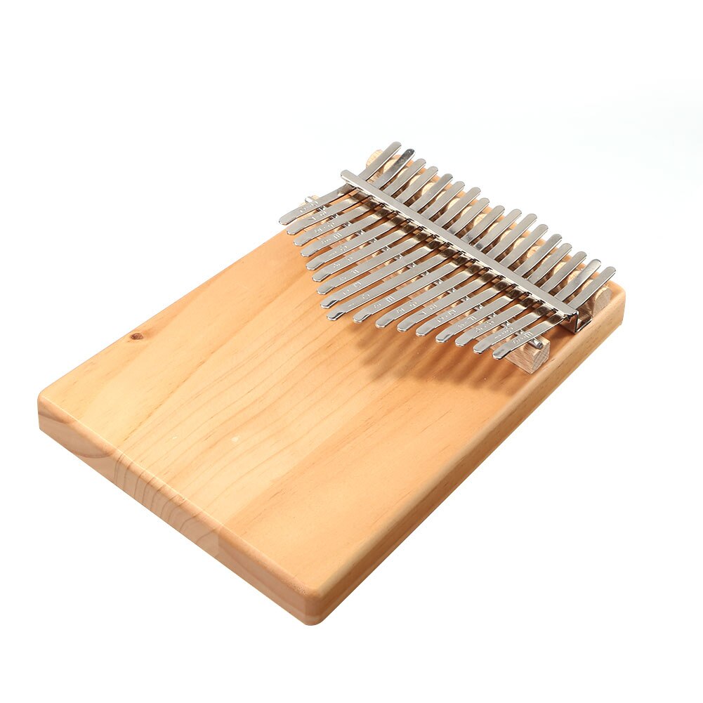 Grenen 17 Toetsen Kalimba Muziekinstrument Duim Piano Mbira W/Sticker Opbergtas Voor Muziek Liefhebbers Spelen Accessoires