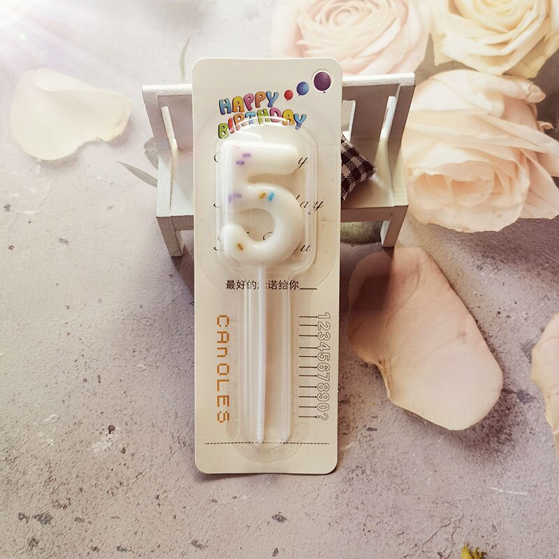 Kleurrijke Snoep Verjaardag Kaars Diy Digitale Kaars Verjaardag Party Wedding Anniversary Party Decoraties: 5