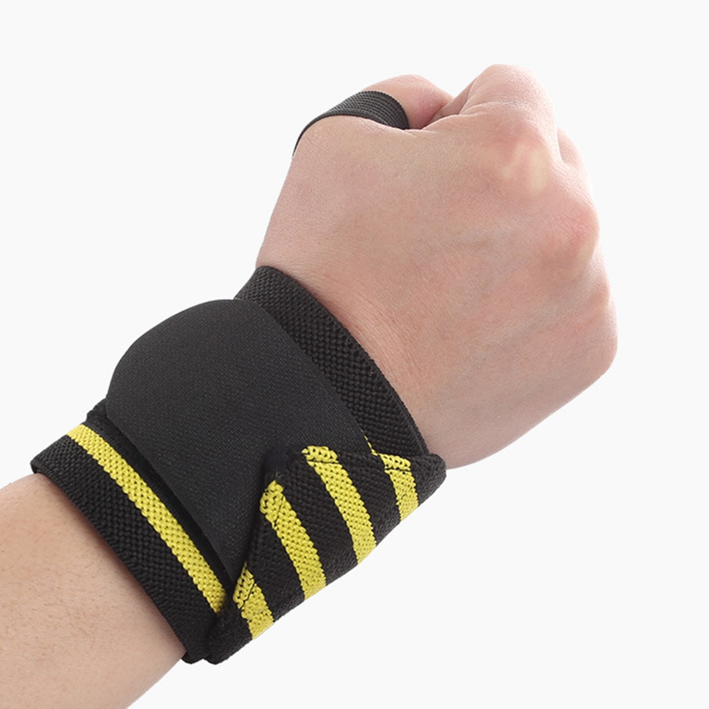 Boodun Sportsbandage Justerbar Håndledsstøtte Gym Elastisk Rem Tennis Håndledssikkerhed