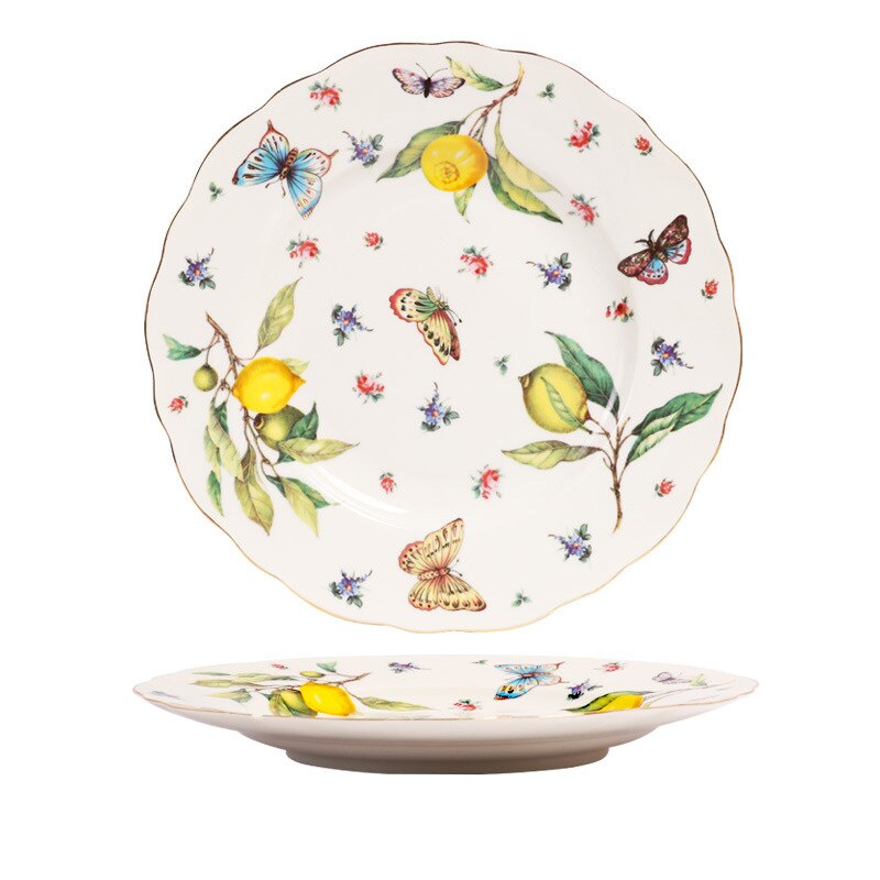 European Vintage Coffee Cup Saucer Set Ceramic Phnom Penh Teacup Teapot Home Kitchen Supplies Party Tea Set Housewarming