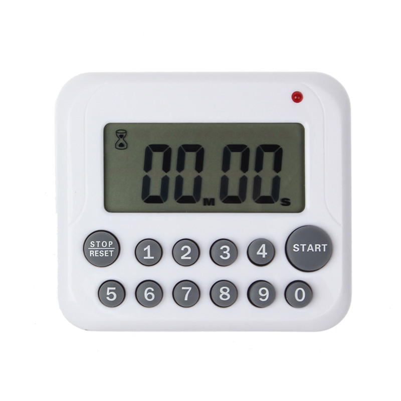 Keuken Count Timer LCD Digitale Keuken Koken Timer Count-Down Up Klok Alarm Magnetische Herinnering 99 Minuut Alarm: Default Title
