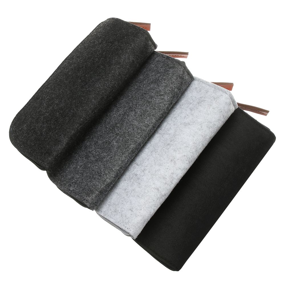Funda de fieltro de lana con cremallera para gafas, estuche portátil para gafas de sol, caja protectora suave, barato,