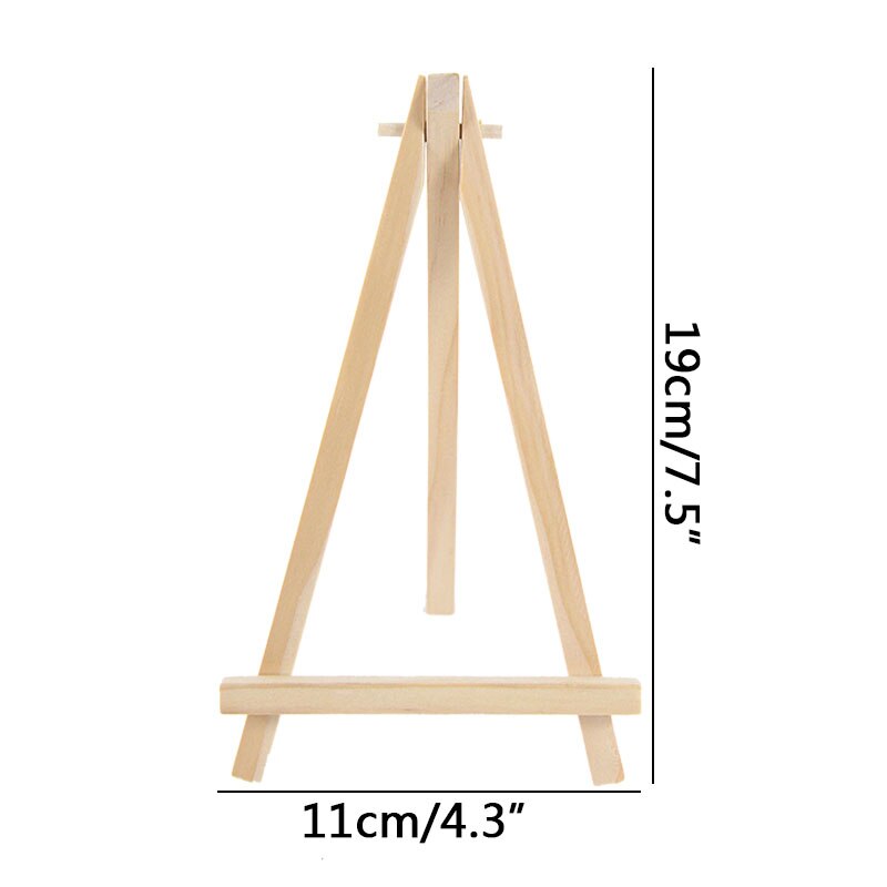 1set Table Number Signs For Wedding Party Decor Wooden Memo Holder For Wedding Birthday Party Events Catering Decor Supplies: 5pcs B03