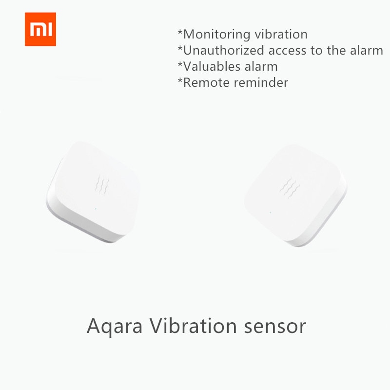 xiaomi mijia Aqara Vibration sensor Shock sensor Sleep sensor Valuables alarm Monitoring vibration shock work with mi home App