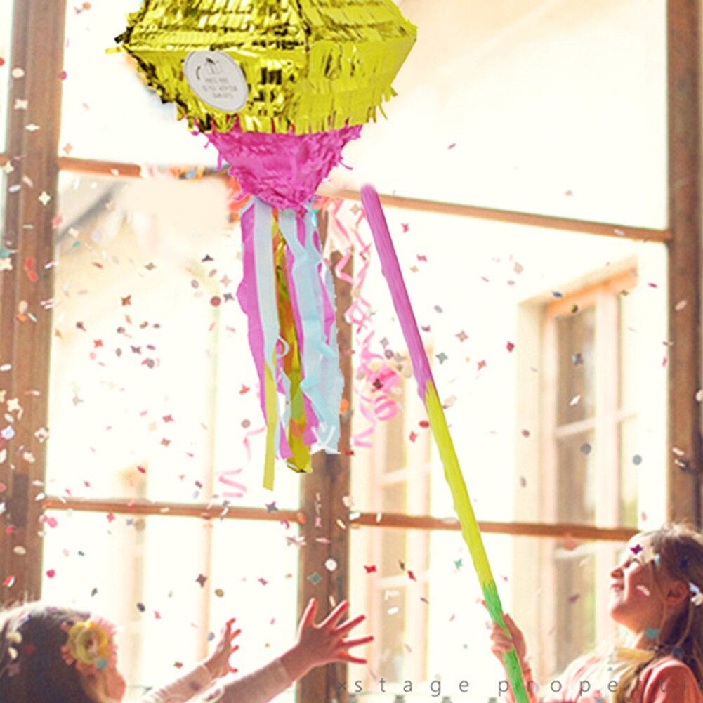 Party Decorations Kids Diamond Pinata Birthday Party Supplies Foil Pinata Props Unicorn Birthday Party atmosphere Handicrafts