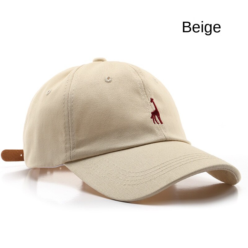 Sleckton 100%  bomuldsbaseballkasket til kvinder og mænd sommervisirkasket drenge piger hip hop afslappet snapback hat casquette: Beige