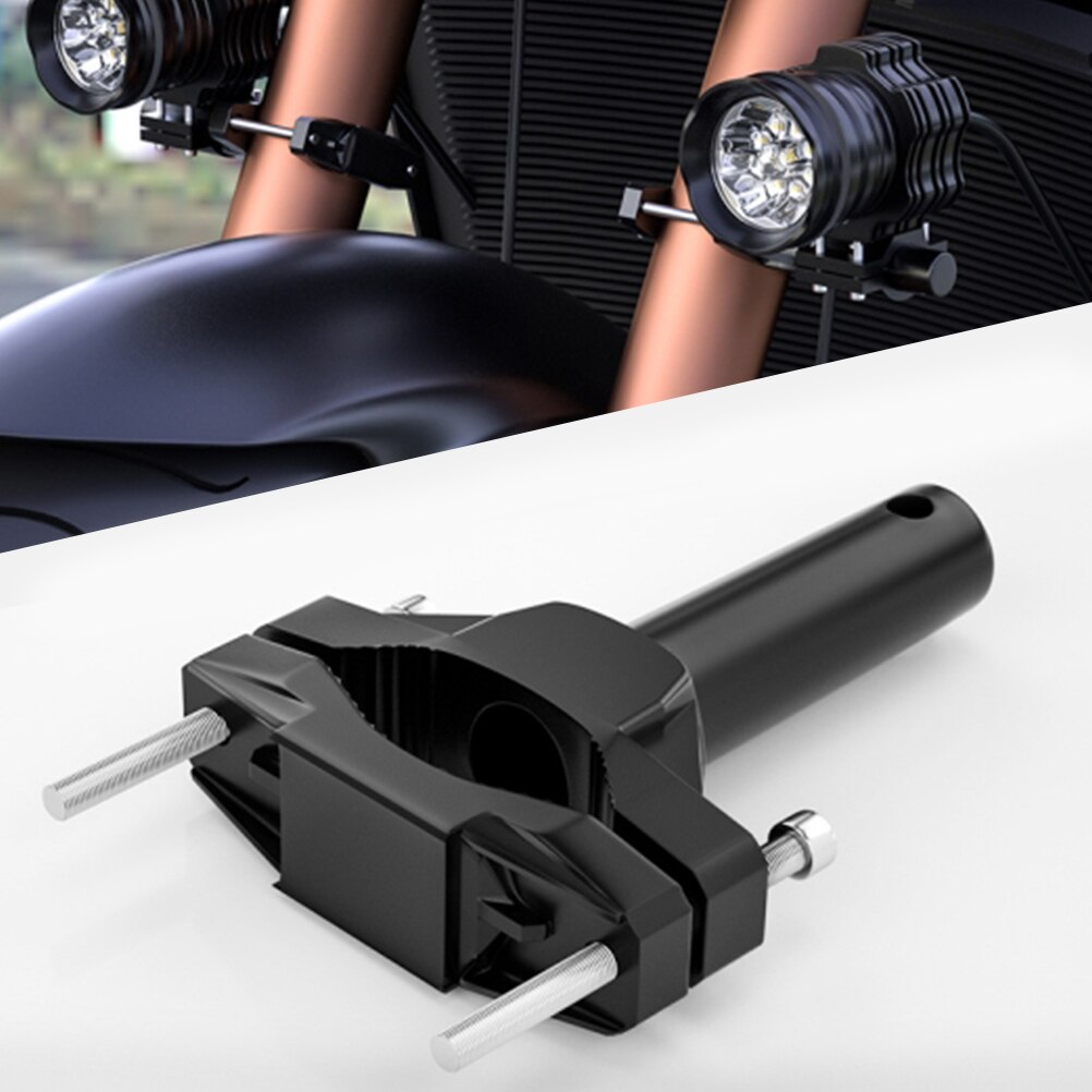 1PCS Universal Motorcycle Bumper Mount Bracket Motorcycle Headlight Mount Brackets Wearable Fixed Bracket Extension Bracket