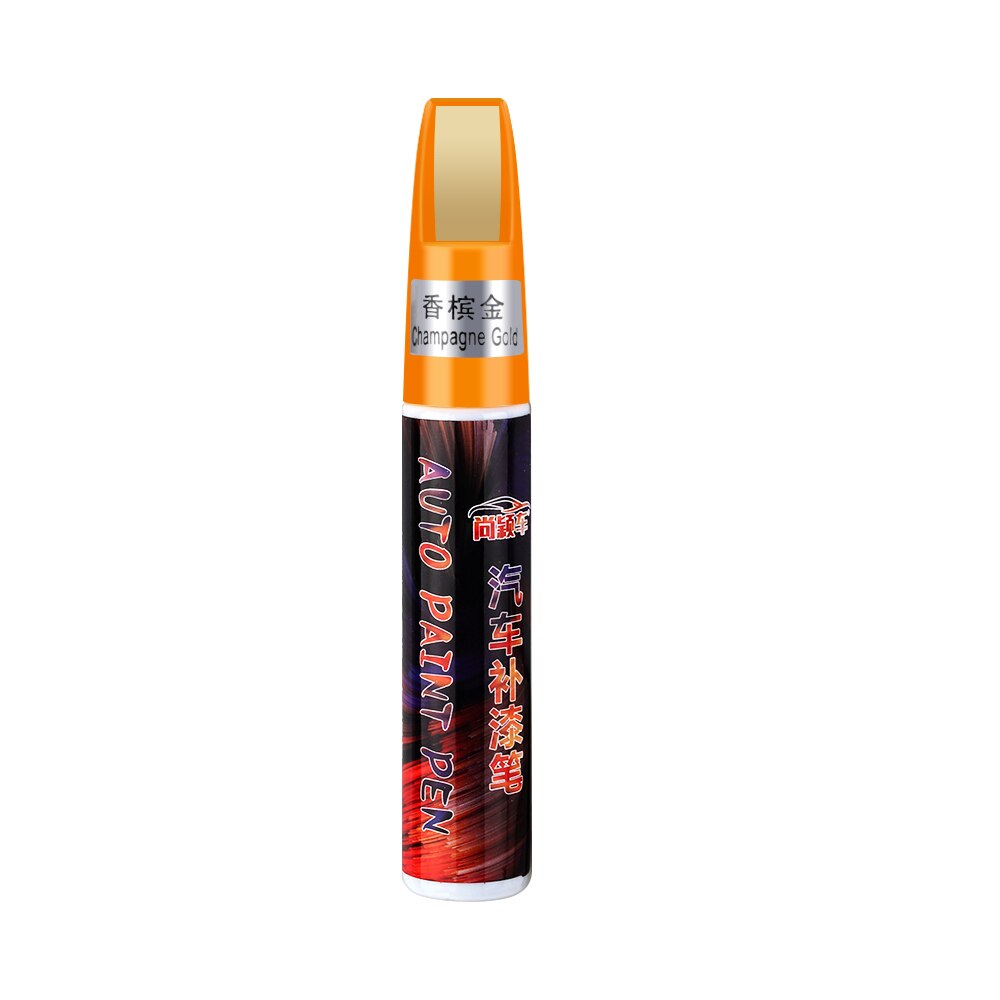 Car Mending Fill Paint Pen Waterproof Repair Painting Scratch Clear Remover for Ford Fiesta Focus Mondeo Ecosport Kuga Focus ST: Champagne Gold