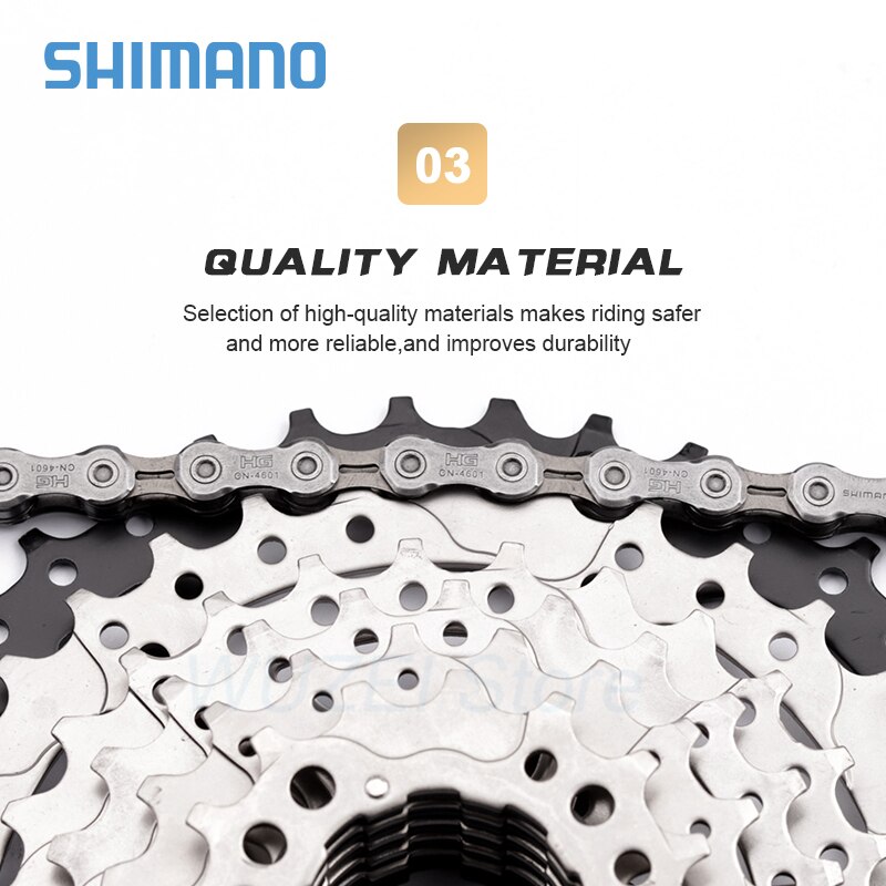 Shimano polkupyörän ketju 6/7/8/9/10 nopeus  cn4601 hg53 hg71 hg40 6 7 8 vaihtuva nopeus ketju 10v mtb maantie maastopyöräketju