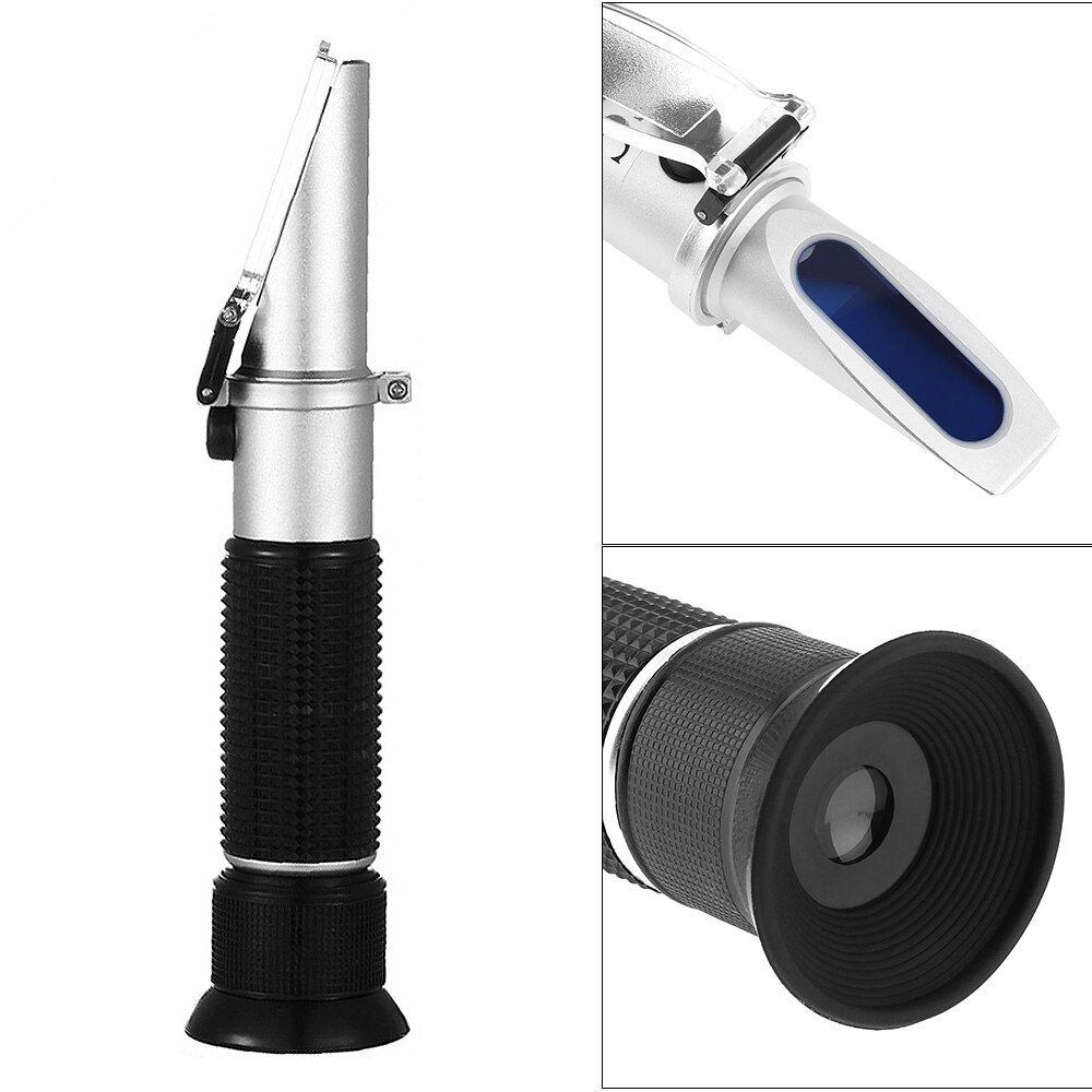 ATC Glycol Antifreeze Battery Fluid Refractometer Hand Held Tester Tools Concentration Meter