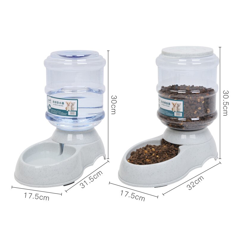 Detachable Pet Cat Drinking Dispenser Dog Food Bottle Automatic Pet Feeder for Cats Dogs Puppy Cat Water Fountain Pets Supplies