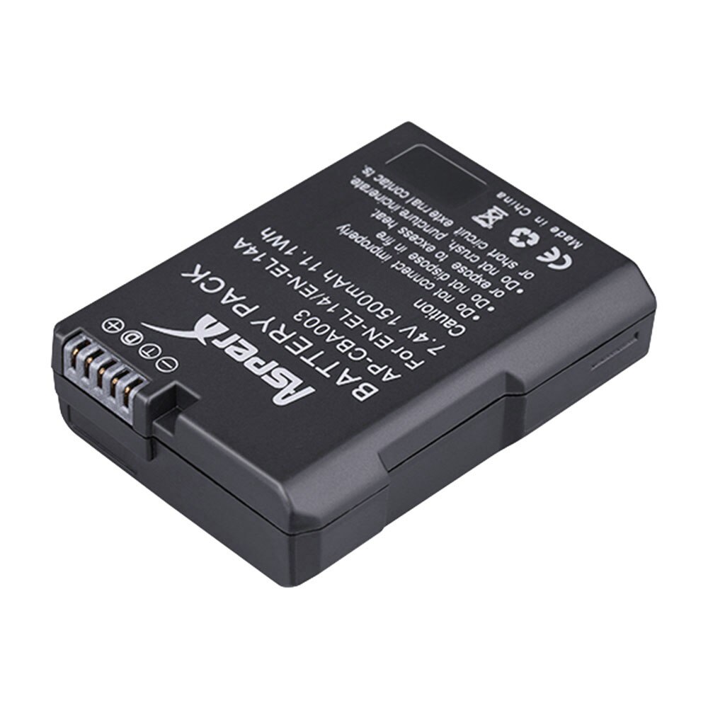 4 kpl en -el14a en -el14 en el14 akku + lcd usb kaksoislaturi nikon akulle  d5500 d5300 d3300 d5100 d5200 d3100 d3200 p7000: 1 akku