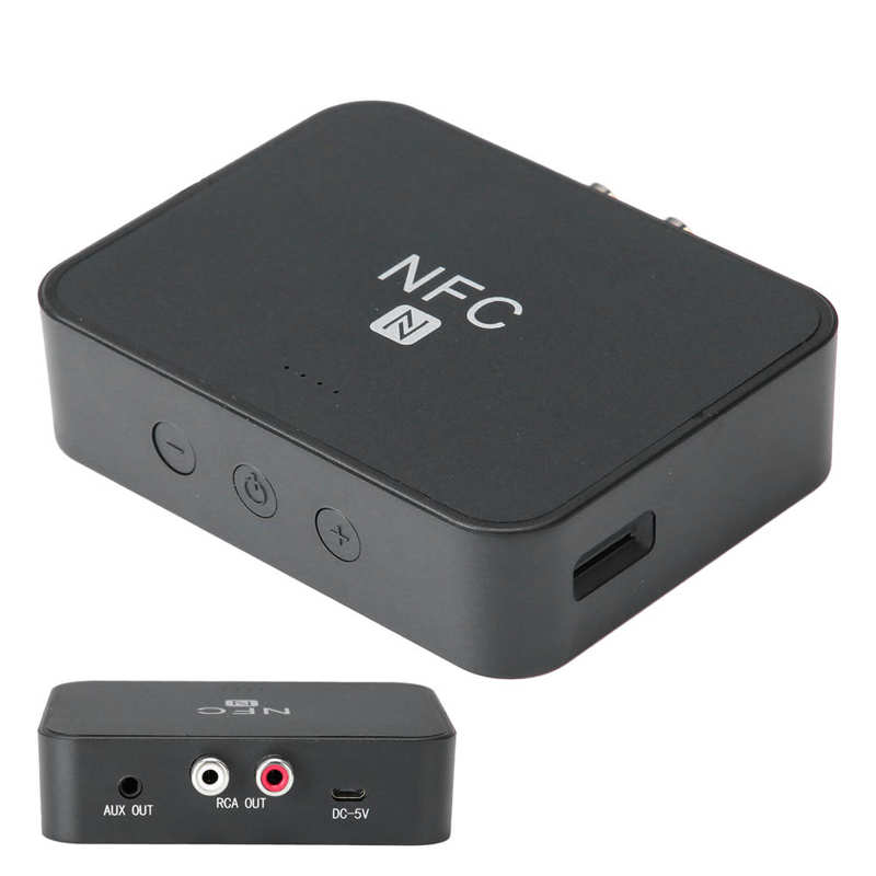 NFC Audio Receiver Small 5.0 Audio Receiver Lightweight Smart Phone for Home Theater Stereo System Car Stereo