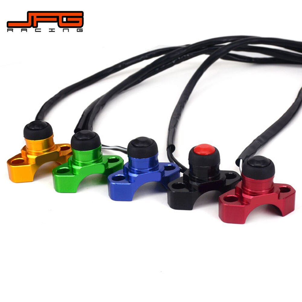 Motorcycle CNC CNC Universal Engine Stop Start Kill Switch Button For YAMAHA YZ125 YZ250 YZ250F YZ450F WR250F WR450F YZ85
