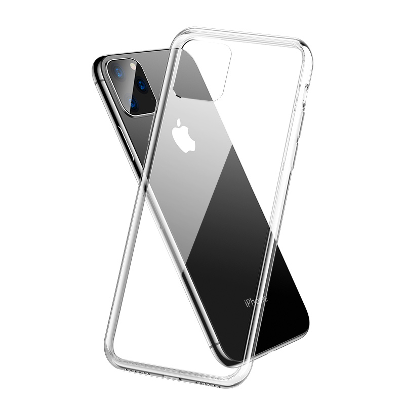 Custodia in Silicone Per iPhone 11 12 Pro Max Molle di TPU Della Copertura Posteriore Per iphone X XR XS 7 8 6 6S Plus 5S SE 12 Ultra Sottile Custodia Trasparente